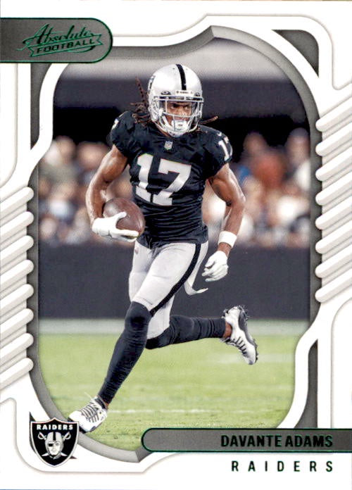 Devante Adams, Emerald, 2022 Panini Absolute Football NFL