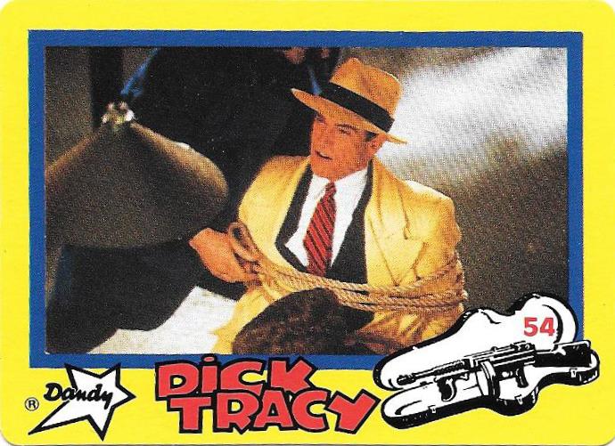 Dick Tracy Movie Collector Cards, Base set of 84 cards