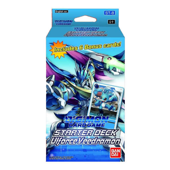 Digimon Card Game Series 06 Starter Deck ST-8 Ulforce Veedramon