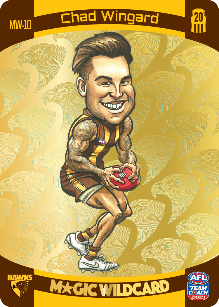 Chad Wingard, Gold Magic Wildcard, 2021 Teamcoach AFL