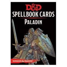 D&D Dungeons & Dragons Spellbook Cards Paladin