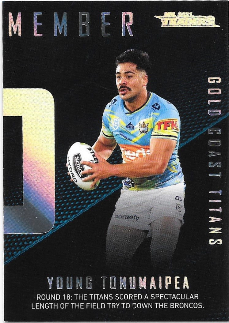 Young Tohumaipea, Season to Remember, 2021 TLA Traders NRL