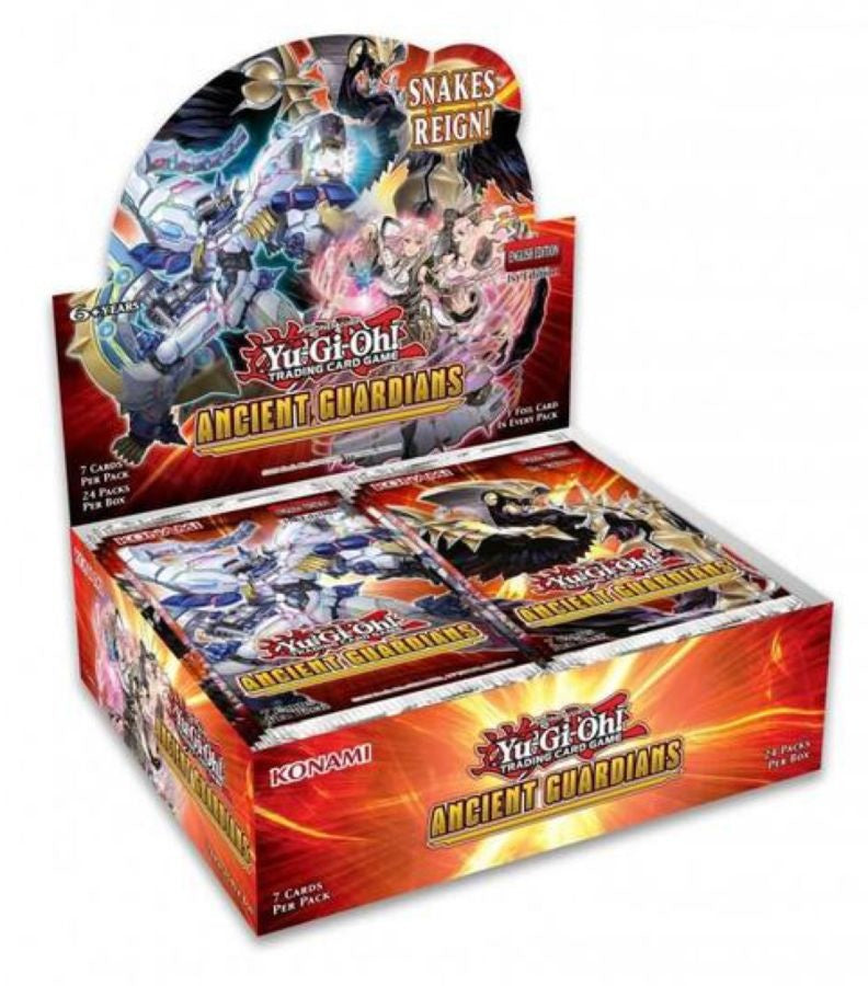 Yu-Gi-Oh! - Ancient Guardians Booster Display