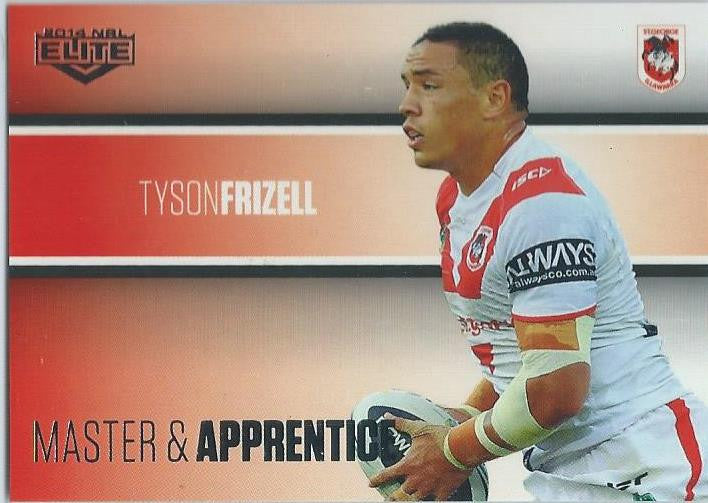 Master & Apprentice, 2014 ESP Elite NRL - 1 to 32 - Pick Your Card