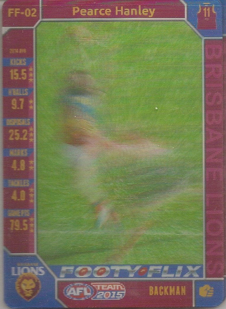 Pearce Hanley, Footy Flix, 2015 Teamcoach AFL