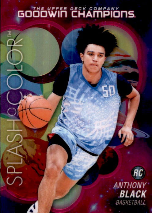 Anthony Black, RC, Splash of Color Cosmic, 2023 Upper Deck Goodwin Champions