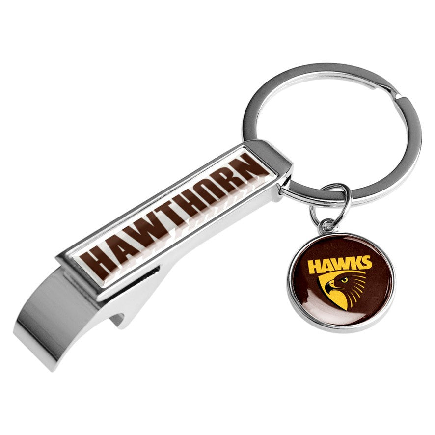 HAWTHORN HAWKS BOTTLE OPENER KEYRING