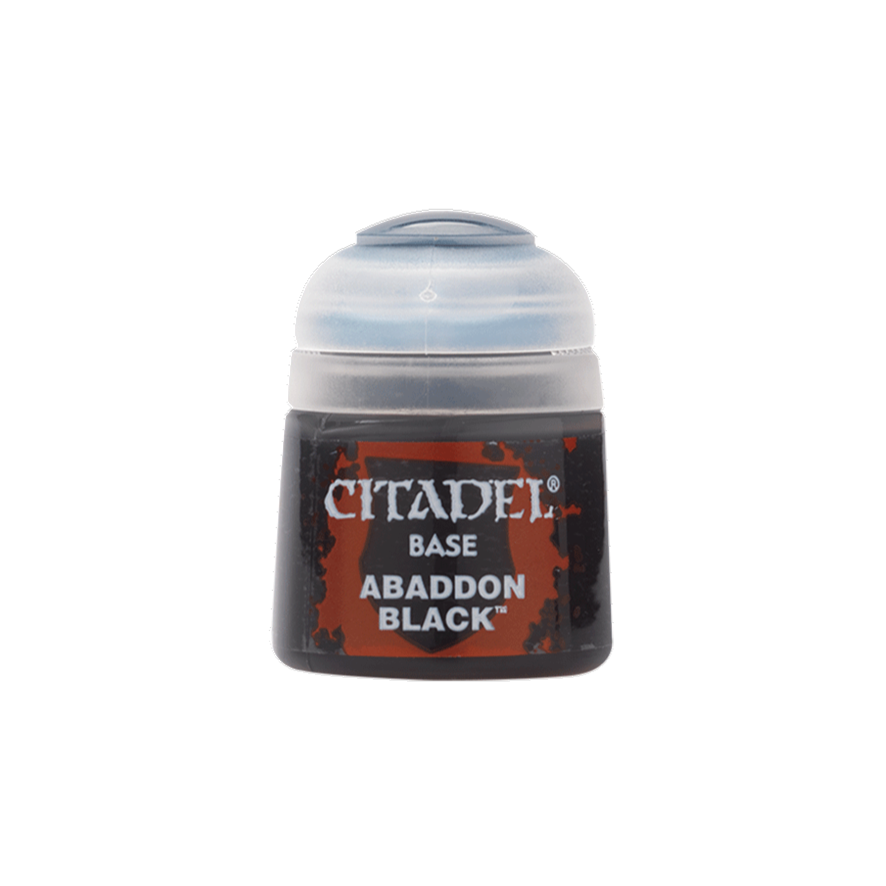 Citadel Base Abaddon Black 21-25 Acrylic Paint 12ml