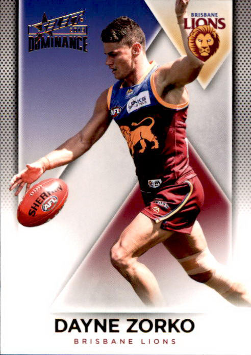 2019 Select AFL Dominance Base Card - 1 to 100 - Pick Your Card