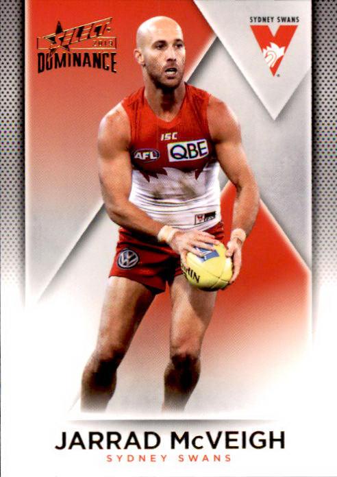 2019 Select AFL Dominance Base Card - 101 to 196 - Pick Your Card
