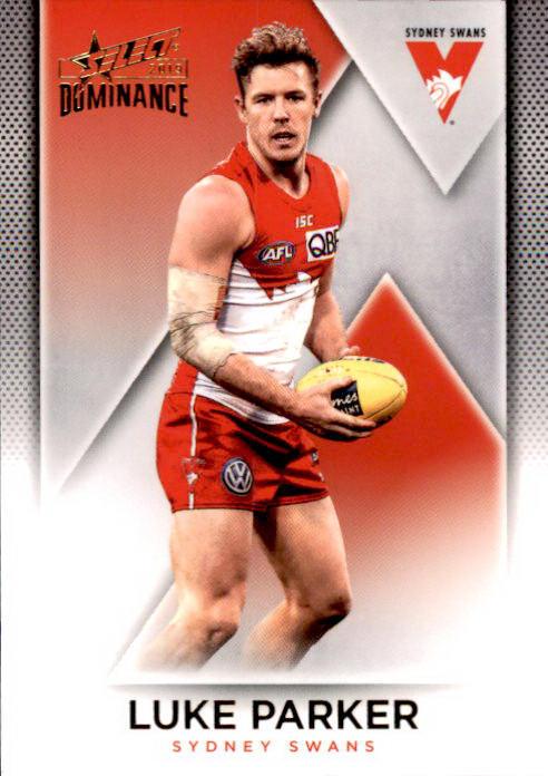 2019 Select AFL Dominance Base Card - 101 to 196 - Pick Your Card