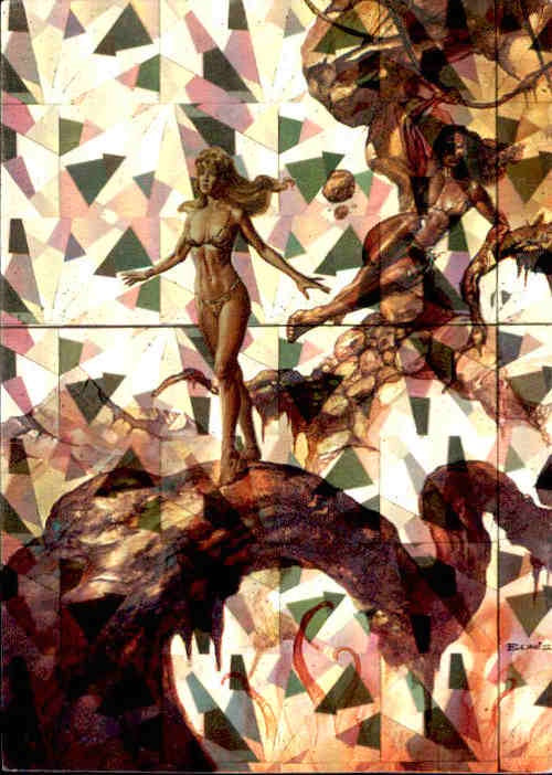 1993 Comic Images Boris 3 All-Prism card, Gymnastics #1.