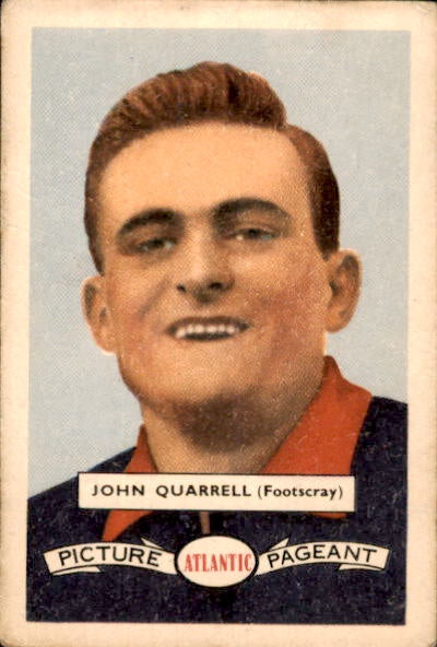 John Quarrell, 1958 Atlantic VFL