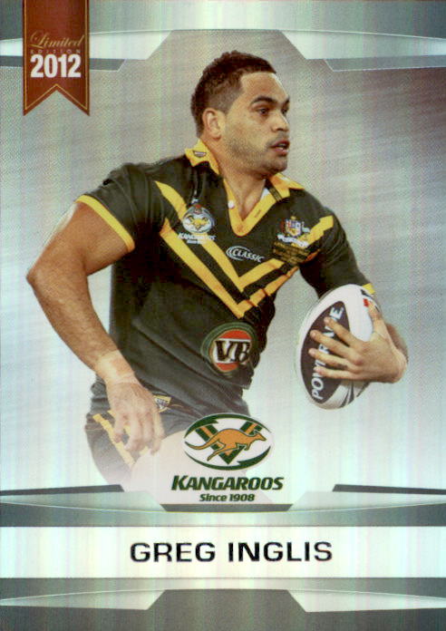 2012 ESP Rugby League Limited Parallel card - 1 to 72 - Pick Your Card