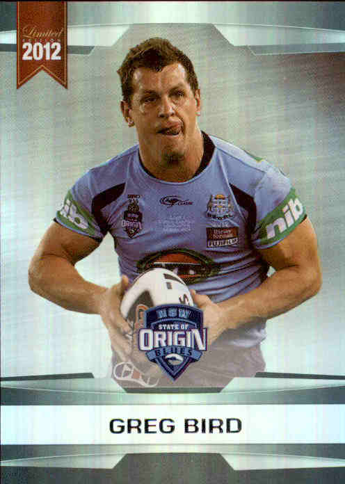 2012 ESP Rugby League Limited Parallel card - 1 to 72 - Pick Your Card