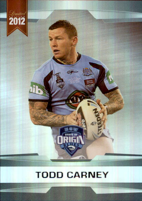 2012 ESP Rugby League Limited Parallel card - 1 to 72 - Pick Your Card