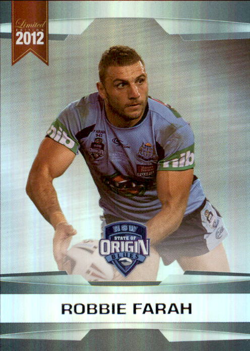 2012 ESP Rugby League Limited Parallel card - 1 to 72 - Pick Your Card