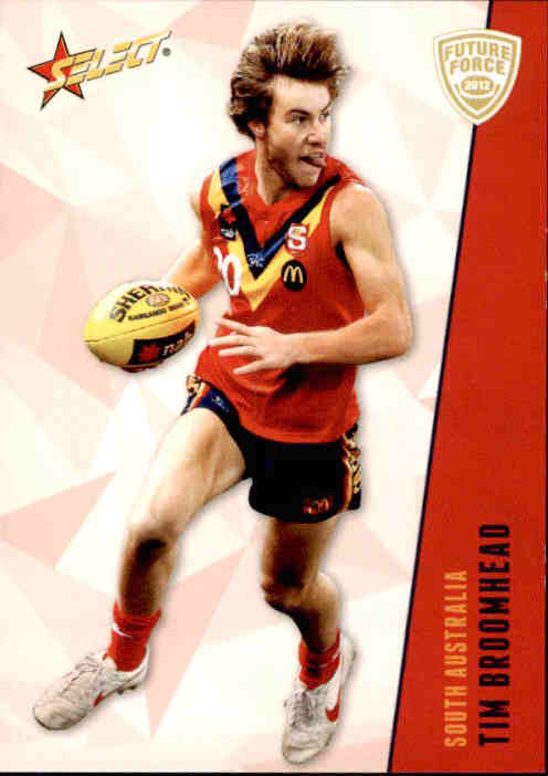 2012 Select AFL Future Force Common Cards - Cards 1 to 86 - Pick Your Card