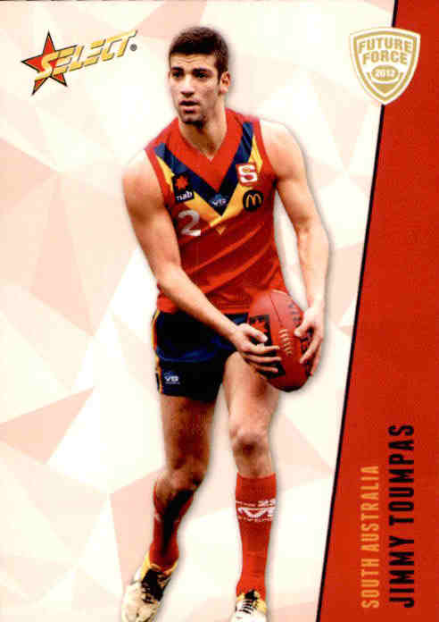 2012 Select AFL Future Force Common Cards - Cards 1 to 86 - Pick Your Card
