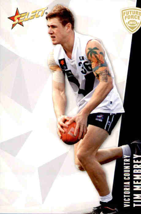 2012 Select AFL Future Force Common Cards - Cards 1 to 86 - Pick Your Card