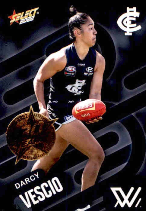 Darcy Vescio, 30 Years Gold Seal, 2022 Select AFL Footy Stars
