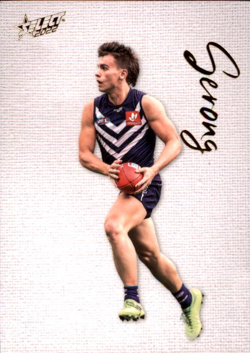 Caleb Serong, Blank Canvas, 2022 Select AFL Footy Stars