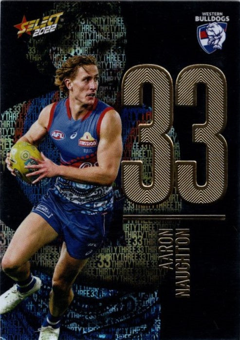 Aaron Naughton, Numbers Midnight, 2022 Select AFL Footy Stars