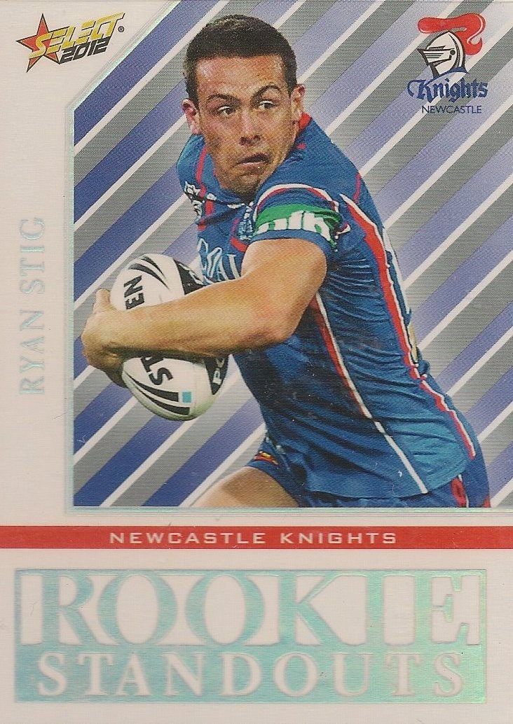 Ryan Stig, Rookie Standouts, 2012 Select NRL Champions