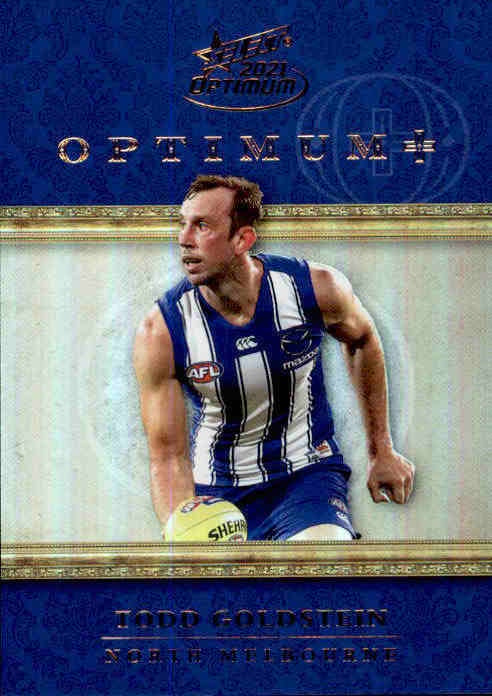 Todd Goldstein, Optimum + Plus Parallel, 2021 Select AFL Optimum