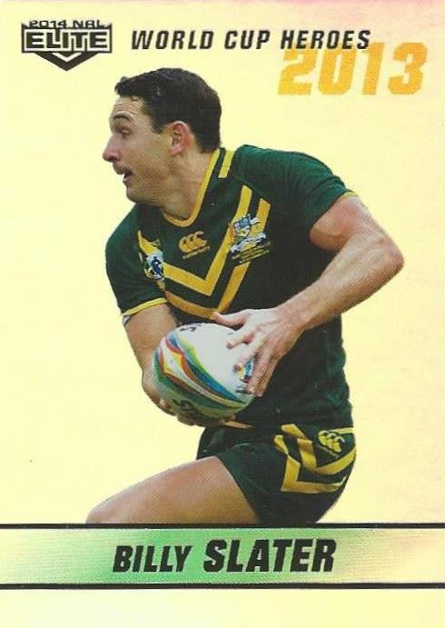 Billy Slater, World Cup Heroes Parallel, 2014 ESP Elite NRL