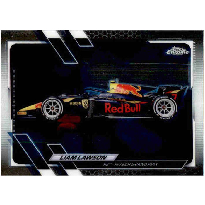 Liam Lawson, #126, 2021 Topps Chrome Formula 1 Racing