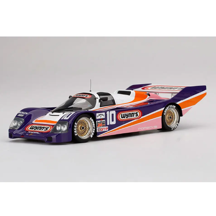 Top Speed Porsche 962 1987 IMSA Daytona 24 Hours 5th Hotchkis Racing #10 - 1:18 Scale Diecast Resin Model Car