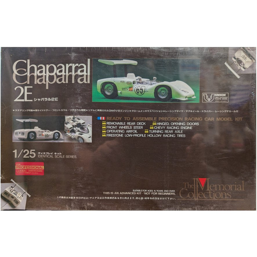 Union Model Co, Chaparral 2E, The Memorial Collections, 1:25 Scale Model Kit