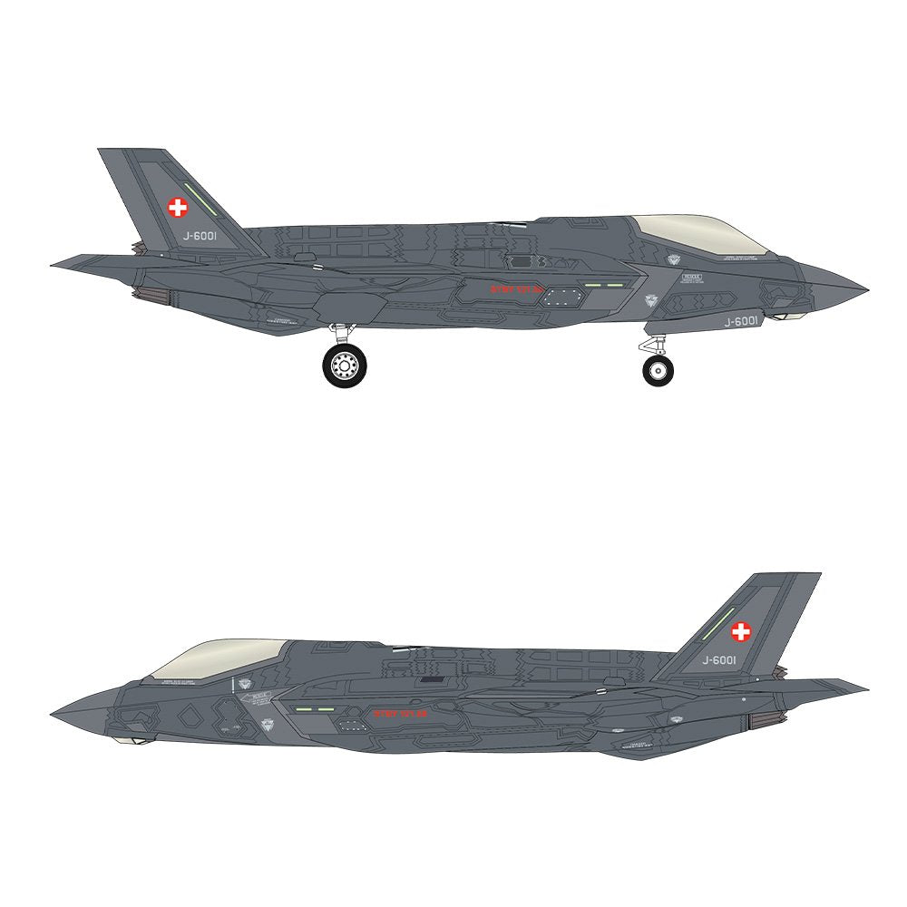 REVELL LOCKHEED MARTIN F-35A LIGHTNING II AUST.DECALS, 1:72 Scale Model Kit