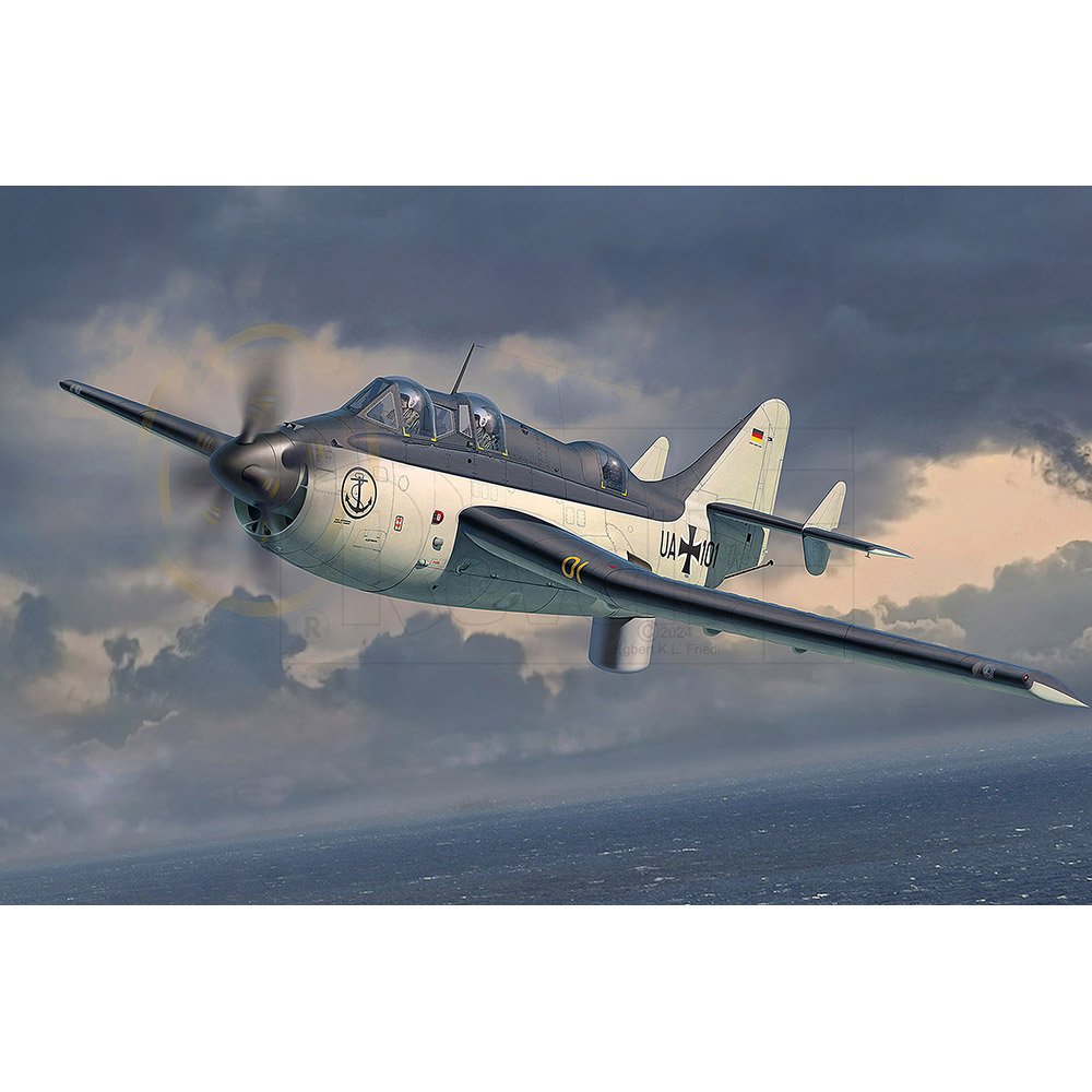 REVELL FAIREY GANNET AS.1/AS.4 WITH AUS. DECALS, 1:72 Scale Model Kit