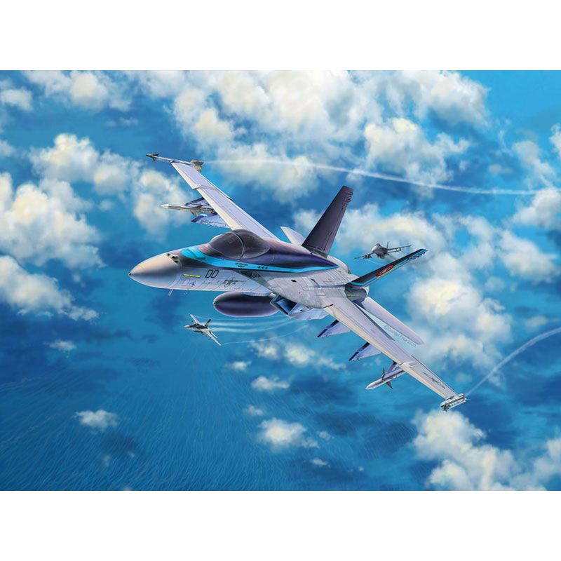 REVELL F/A-18E SUPER HORNET "TOP GUN" 1:48 Scale MODEL KIT