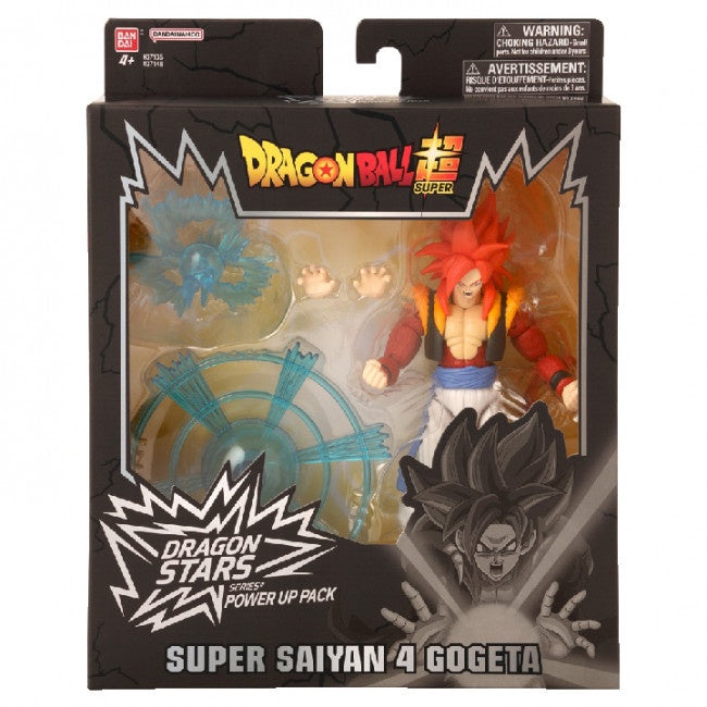 Dragon Ball Super Dragon Stars - Power Up Pack - Super Saiyan 4 Gogeta, Action Figure