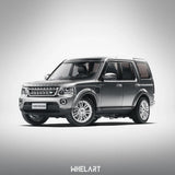 LAND ROVER DISCOVERY 4 Metallic Gray, 1:64 Scale Diecast Car