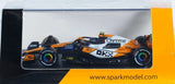 Spark Y409, McLaren MCL38 McLaren No.4 Winner Singapore GP 2024 - Lando Norris - 1:64 Scale Resin Model Car