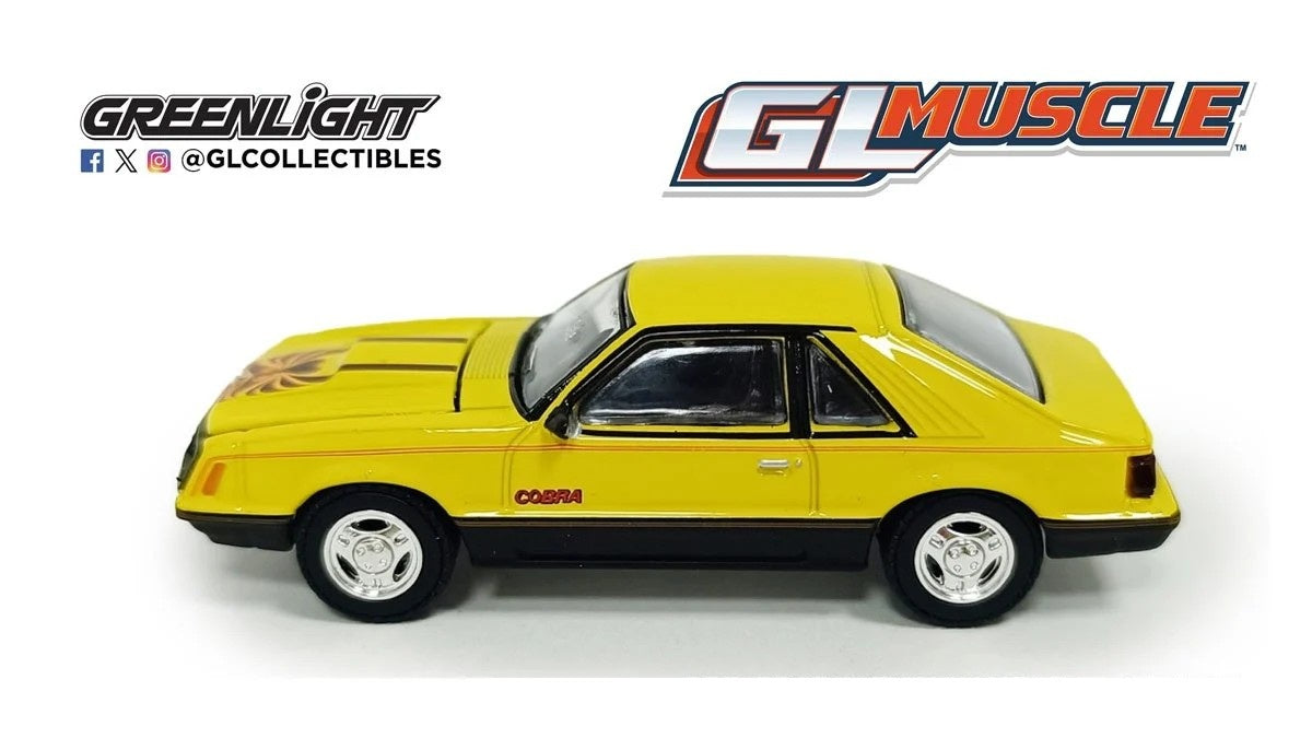 1979 Ford Mustang Cobra Fastback, GL Muscle Series 30, 1:64 Scale Diecast Car
