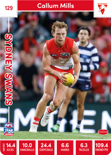 2023 Teamcoach AFL Common Cards -  Cards 101 to 200 - Pick Your Card