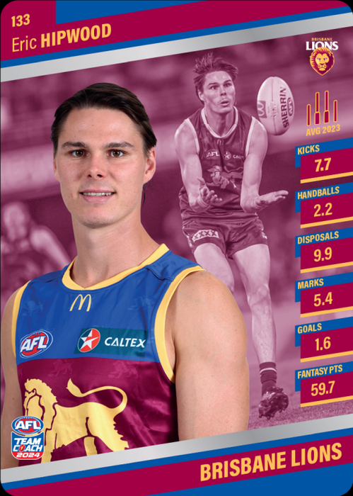 2024 Teamcoach AFL Silver Parallel Cards - Cards 101 to 200 - Pick Your Card