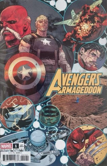 Avengers: Armageddon #1 Marco Checchetto Spoiler Variant Comic