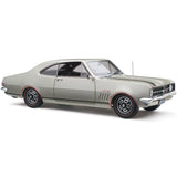 Classic Carlectables Holden HK Monaro GTS 327 Silver Mink, 1:18 Scale Diecast Model Car