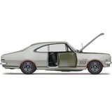 Classic Carlectables Holden HK Monaro GTS 327 Silver Mink, 1:18 Scale Diecast Model Car