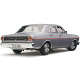Classic Carlectables Ford XT Falcon GT Frosted Pewter, 1:18 Scale Diecast Model Car