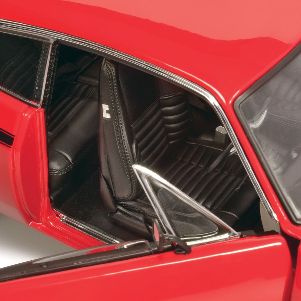 Classic Carlectables E49 Charger Vintage Red E49 'Small Tank', 1:18 Scale Diecast Model Car