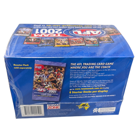 2001 Teamcoach AFL Starter Pack Box