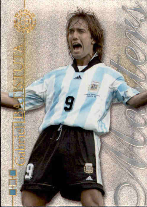 2004 Futera World Football Masters Set of 9 Soccer Cards