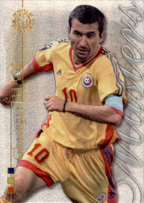 2004 Futera World Football Masters Set of 9 Soccer Cards